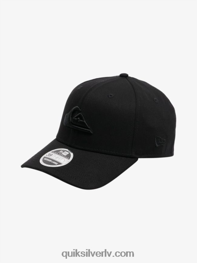 vīriešiem Quiksilver kalnu ï¼† viļņu elastīga, piemērota cepure melns 88064R1680