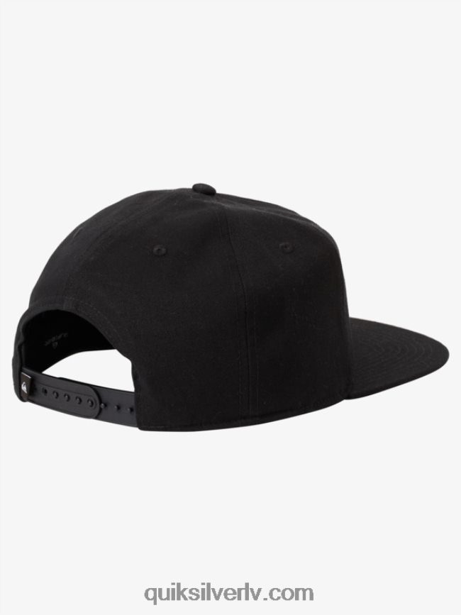 vīriešiem Quiksilver nozīmē sunīšu snapback cepure melns 88064R1695