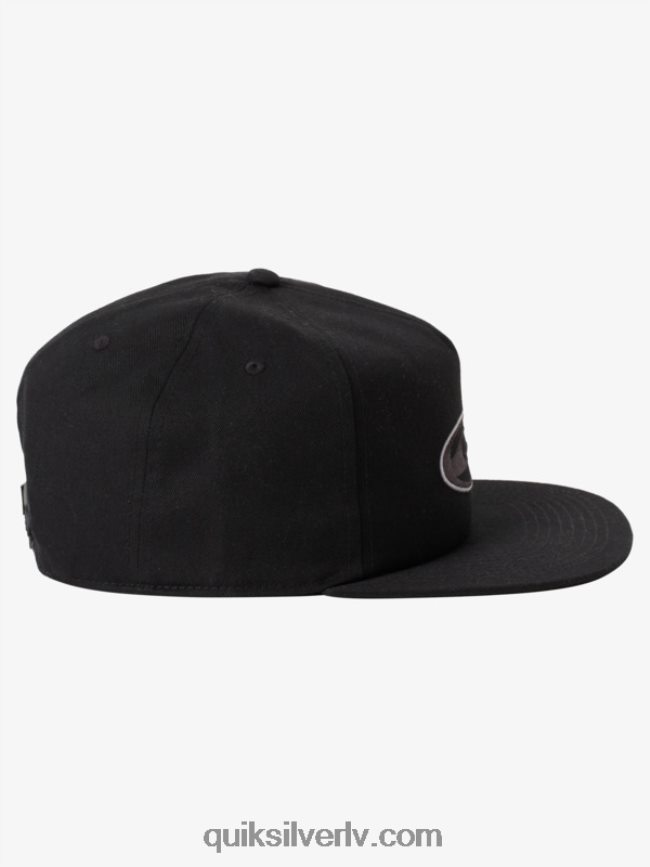 vīriešiem Quiksilver nozīmē sunīšu snapback cepure melns 88064R1695