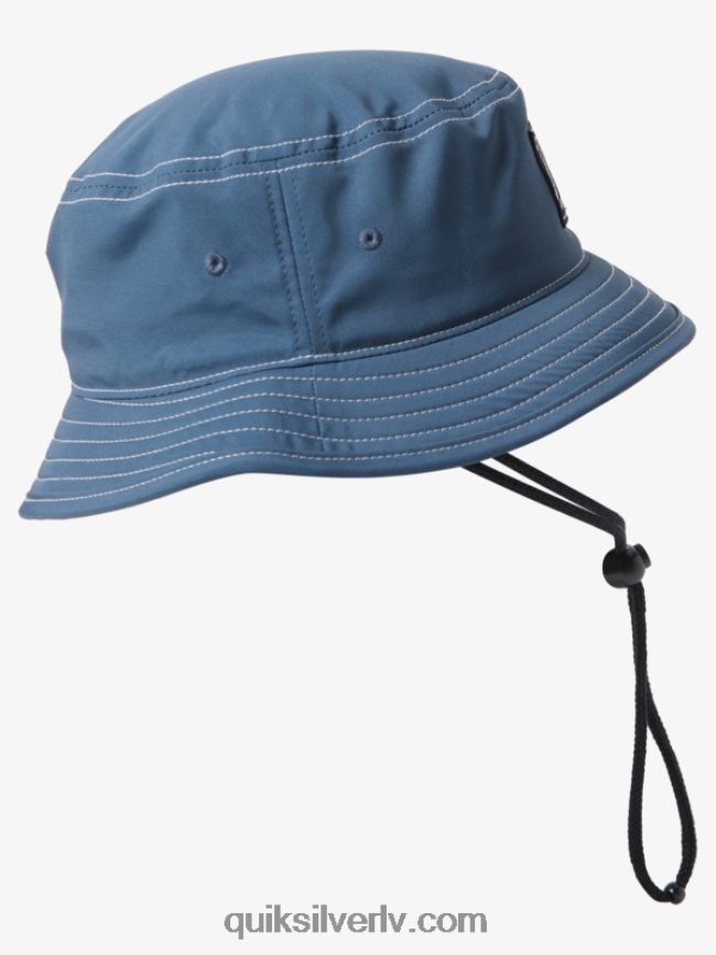 vīriešiem Quiksilver oriģināla boonie saules cepure tumšs šīferis 88064R931