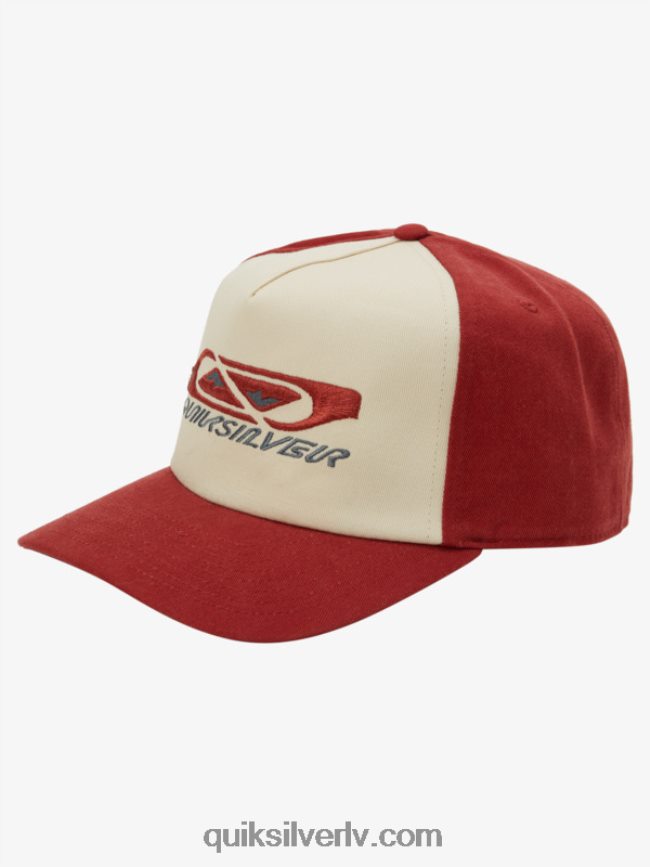 vīriešiem Quiksilver paņem pārgājiena beisbola cepuri marsala 88064R1151
