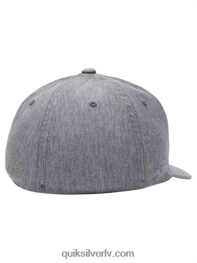 vīriešiem Quiksilver pastiprināta flexifit cepure melns 88064R942