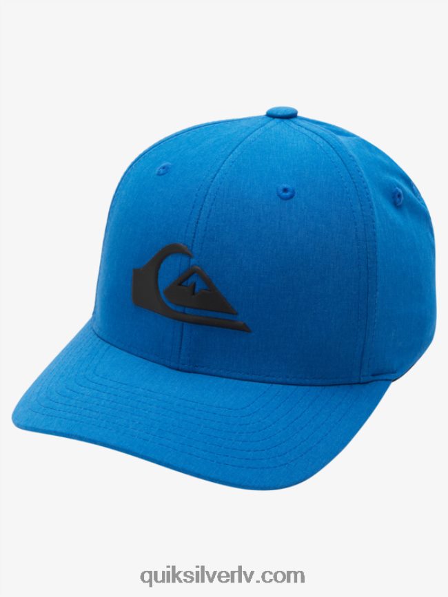 vīriešiem Quiksilver pastiprināta flexifit cepure snorkel zils virši 88064R945