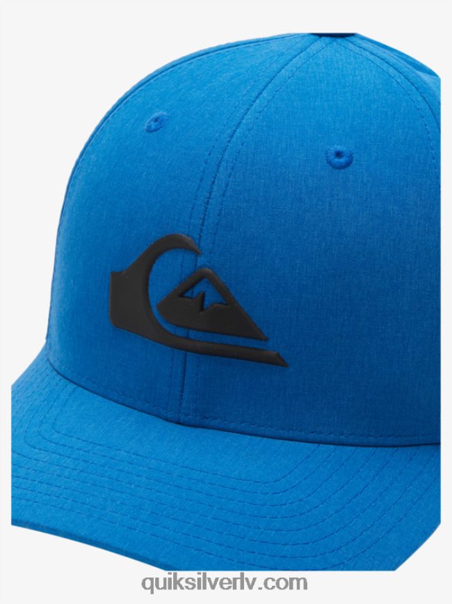 vīriešiem Quiksilver pastiprināta flexifit cepure snorkel zils virši 88064R945