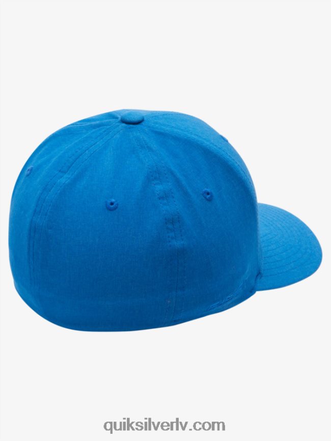 vīriešiem Quiksilver pastiprināta flexifit cepure snorkel zils virši 88064R945