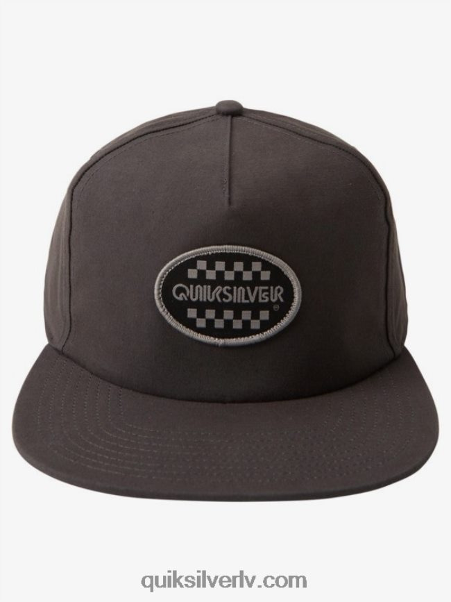 vīriešiem Quiksilver patch mate snapback cepure asfalts 88064R1693