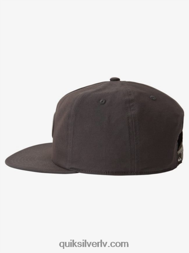 vīriešiem Quiksilver patch mate snapback cepure asfalts 88064R1693