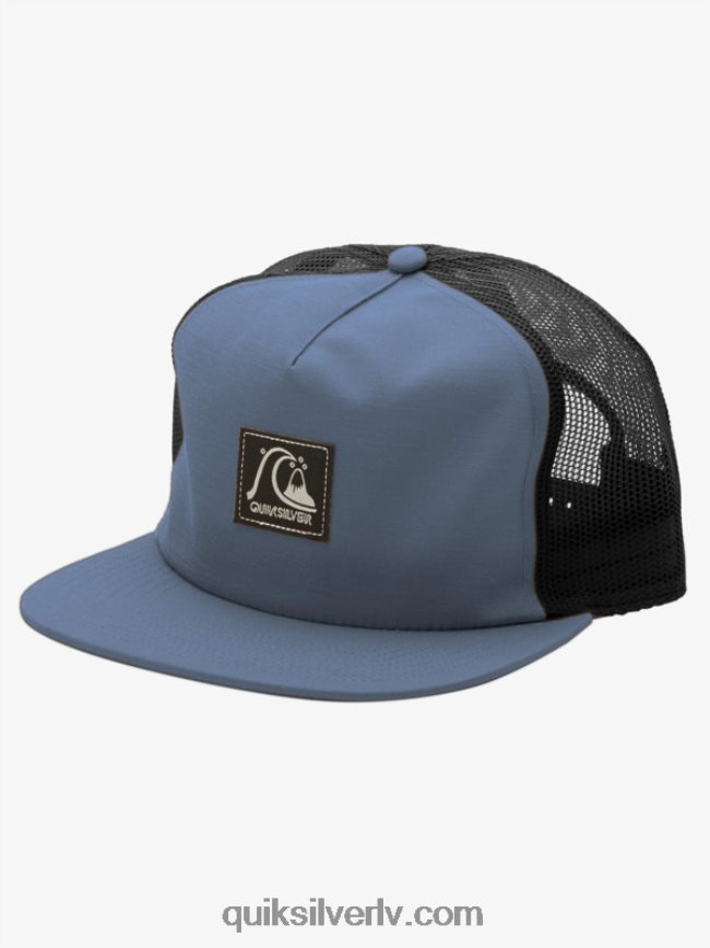 vīriešiem Quiksilver rūtaina snapback cepure jūra 88064R757