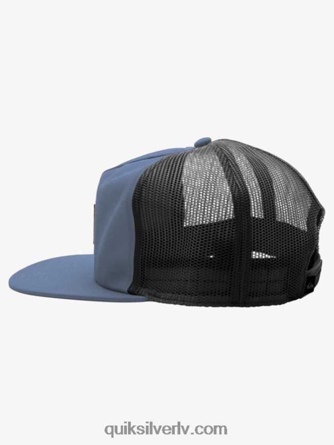 vīriešiem Quiksilver rūtaina snapback cepure jūra 88064R757