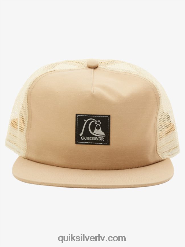 vīriešiem Quiksilver rūtaina snapback cepure olīvu pelēks 88064R756