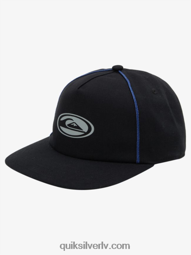 vīriešiem Quiksilver screener snapback cepure melns 88064R1200