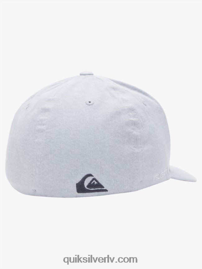 vīriešiem Quiksilver sidestay flexfit cepure viršu pelēks 88064R1653