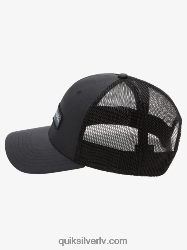 vīriešiem Quiksilver stern catch trucker cepure melns 88064R965