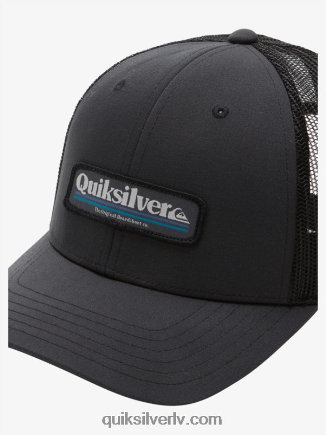 vīriešiem Quiksilver stern catch trucker cepure melns 88064R965