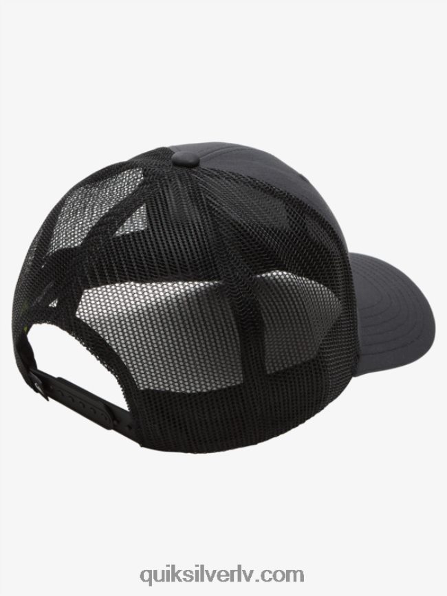 vīriešiem Quiksilver stern catch trucker cepure melns 88064R965