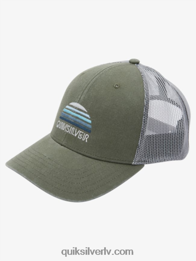 vīriešiem Quiksilver stringer trucker cepure Četrlapu āboliņš 88064R1195