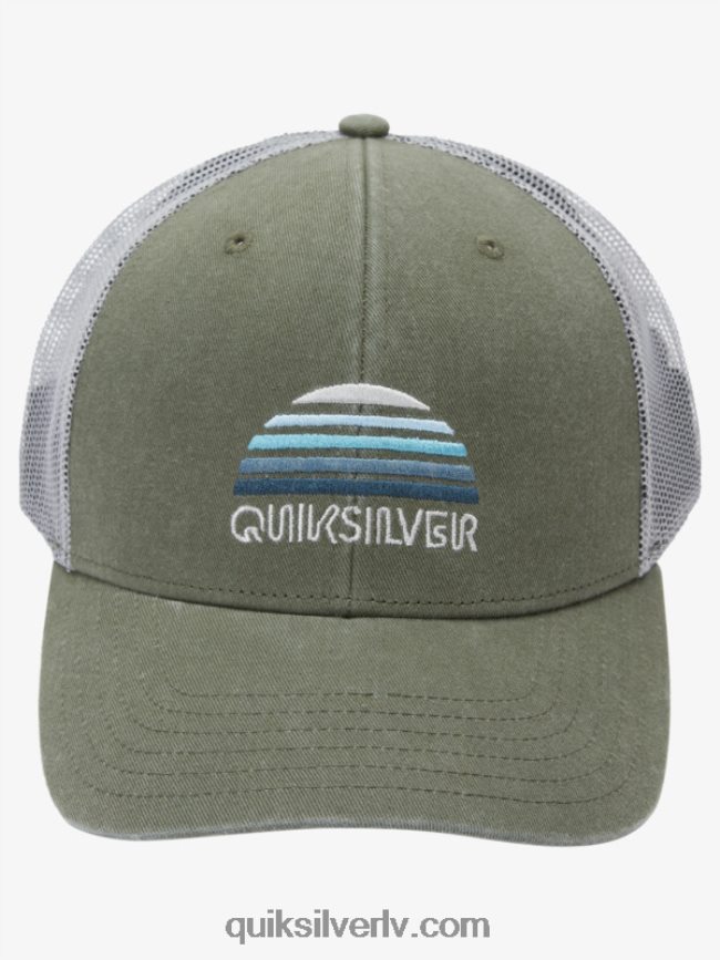 vīriešiem Quiksilver stringer trucker cepure Četrlapu āboliņš 88064R1195