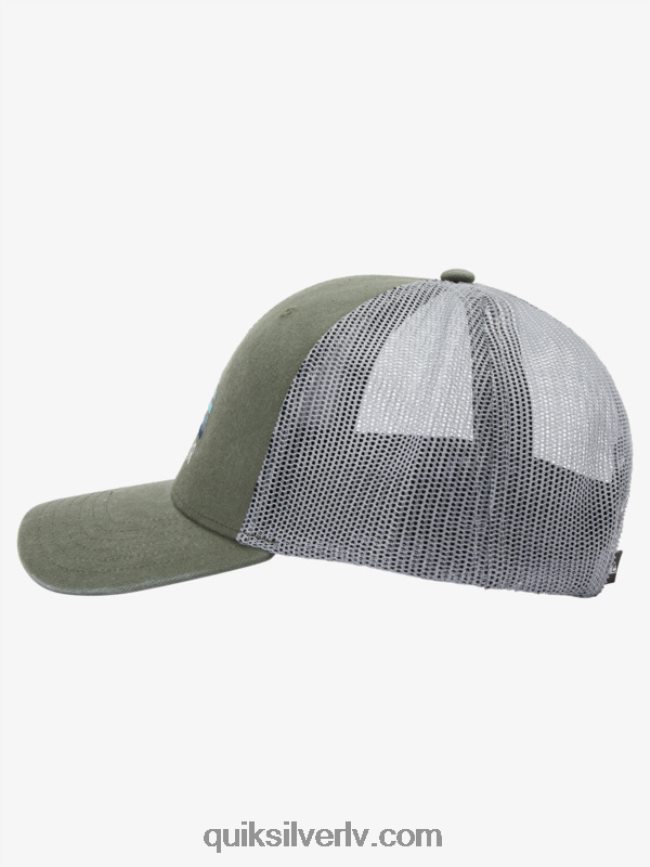 vīriešiem Quiksilver stringer trucker cepure Četrlapu āboliņš 88064R1195