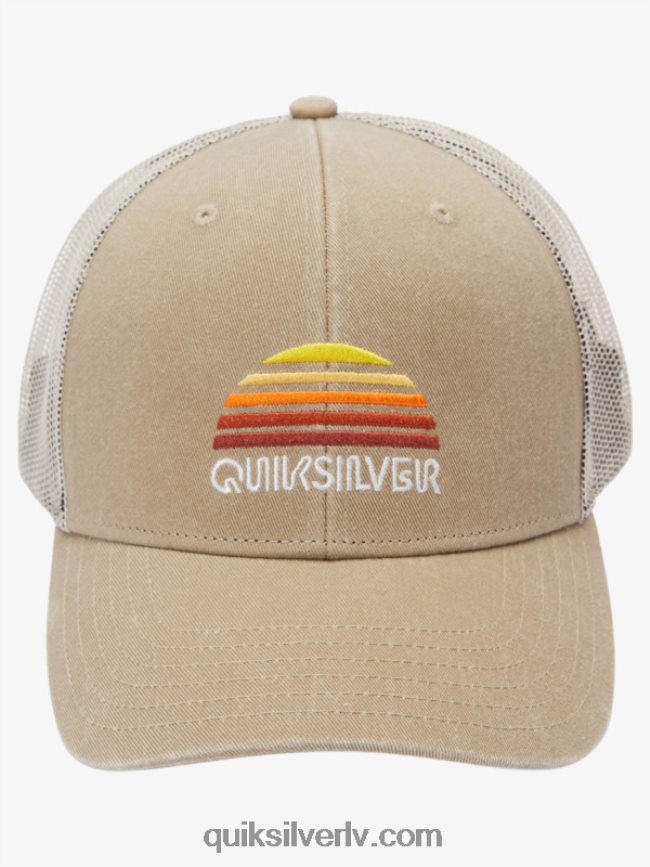 vīriešiem Quiksilver stringer trucker cepure tumšs haki 88064R1196