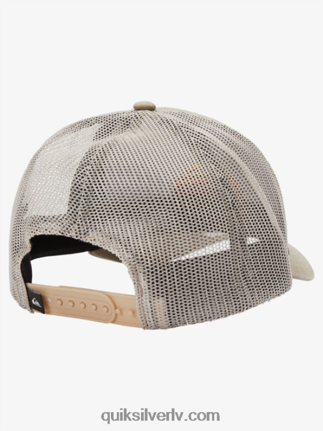 vīriešiem Quiksilver stringer trucker cepure tumšs haki 88064R1196