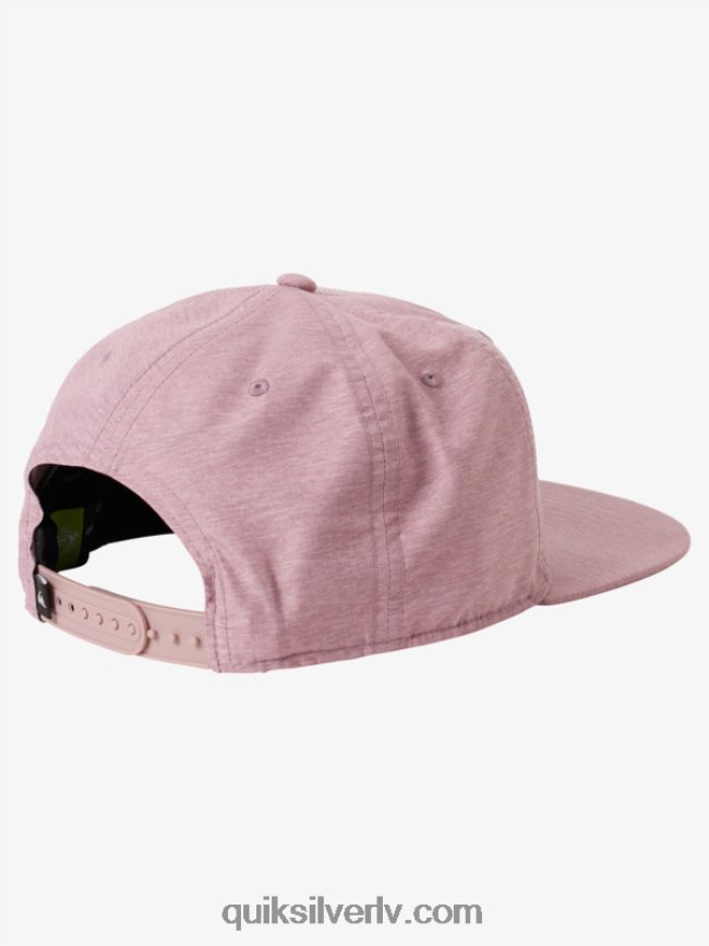 vīriešiem Quiksilver sudraba dolāru snapback cepure tumšs orhideju virši 88064R1666
