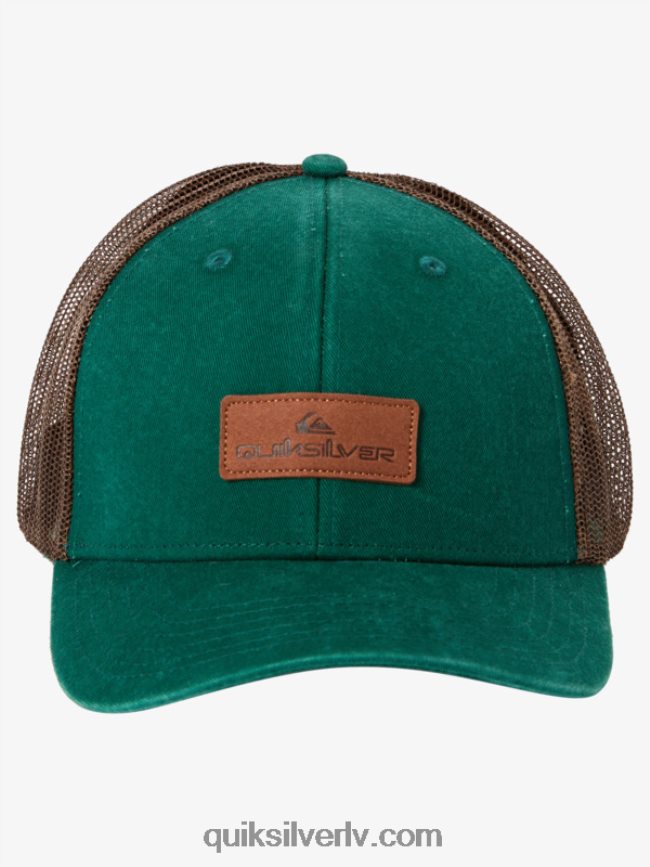 vīriešiem Quiksilver uz leju lūka trucker cepuri lapotne 88064R663