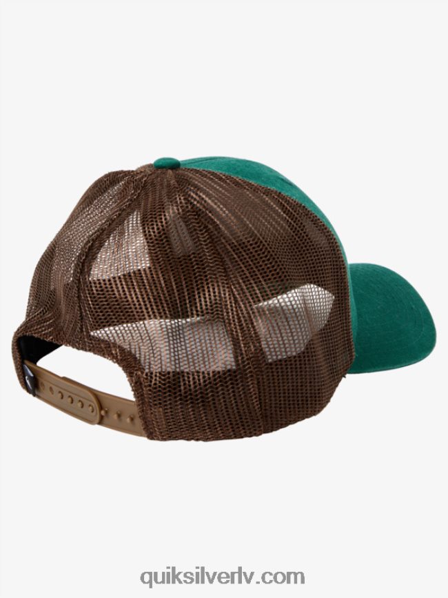 vīriešiem Quiksilver uz leju lūka trucker cepuri lapotne 88064R663