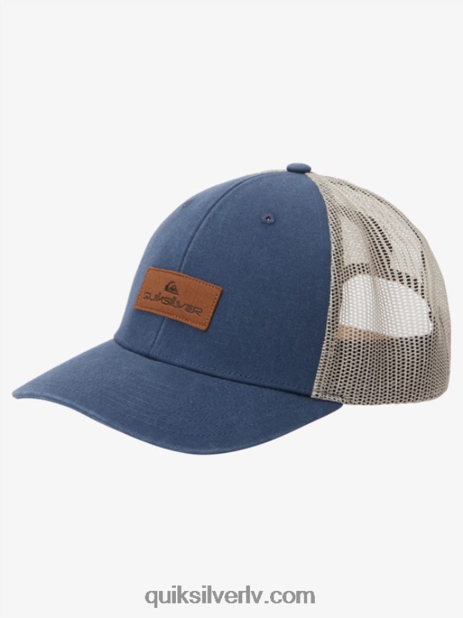 vīriešiem Quiksilver uz leju lūka trucker cepuri pusnakts flote 88064R661