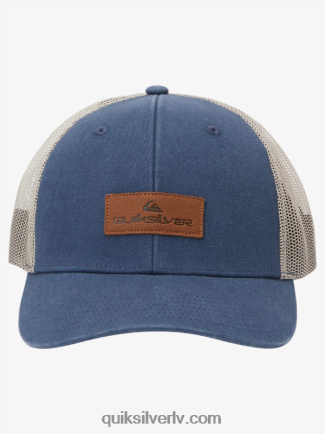 vīriešiem Quiksilver uz leju lūka trucker cepuri pusnakts flote 88064R661