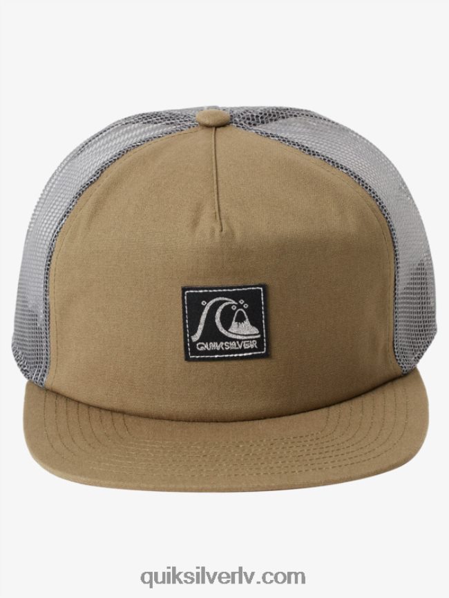 vīriešiem Quiksilver viena spura kravas automašīnas cepure timiāns 88064R1715