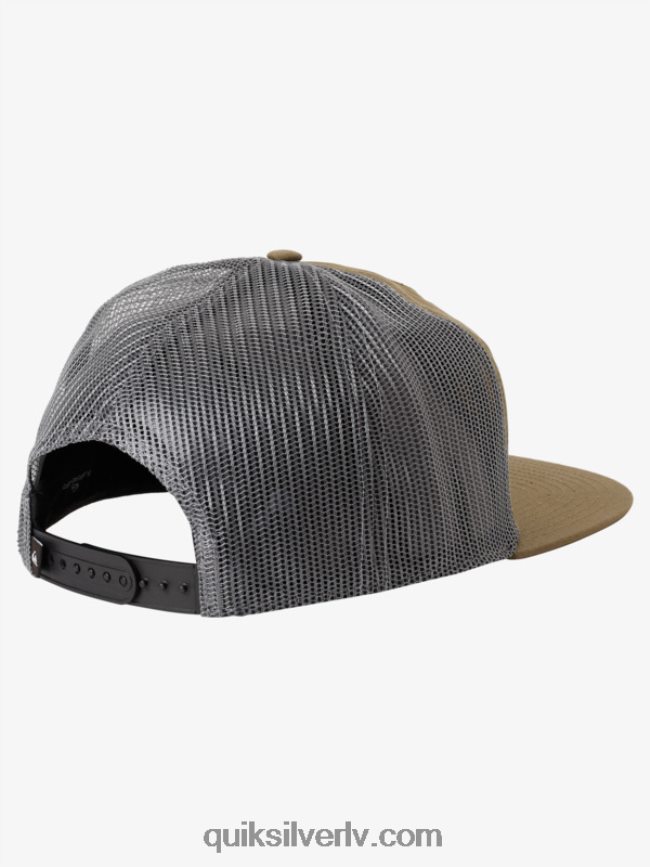 vīriešiem Quiksilver viena spura kravas automašīnas cepure timiāns 88064R1715