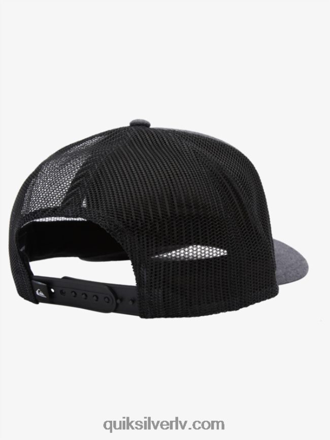 vīriešiem Quiksilver visvarenā snapback cepure ogļu virši 88064R489