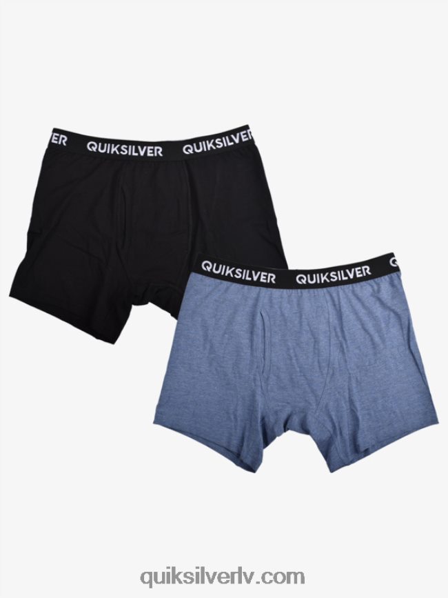 vīriešiem Quiksilver core super soft boxer bikses 2 pack džinsa virši 88064R1825