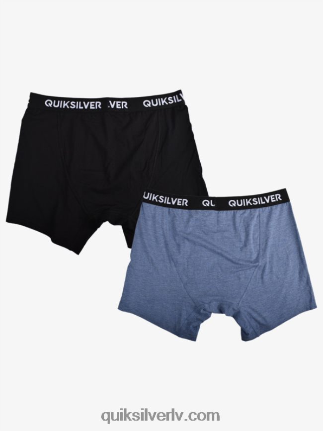 vīriešiem Quiksilver core super soft boxer bikses 2 pack džinsa virši 88064R1825