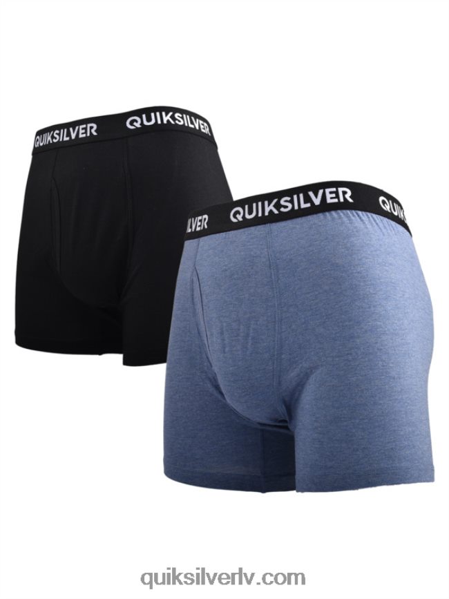 vīriešiem Quiksilver core super soft boxer bikses 2 pack džinsa virši 88064R1825