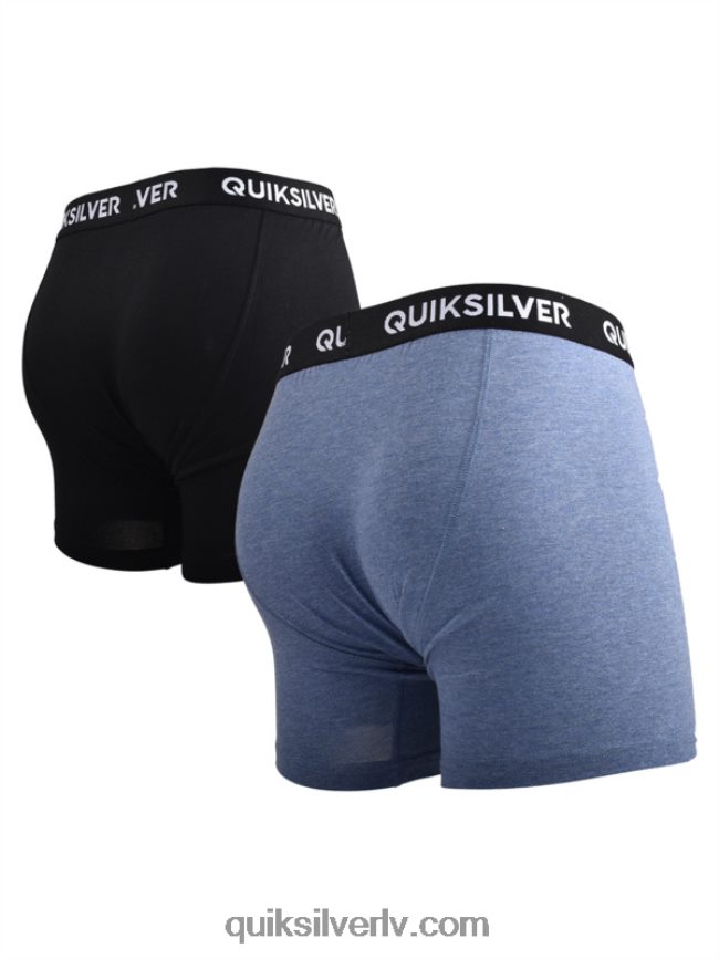 vīriešiem Quiksilver core super soft boxer bikses 2 pack džinsa virši 88064R1825