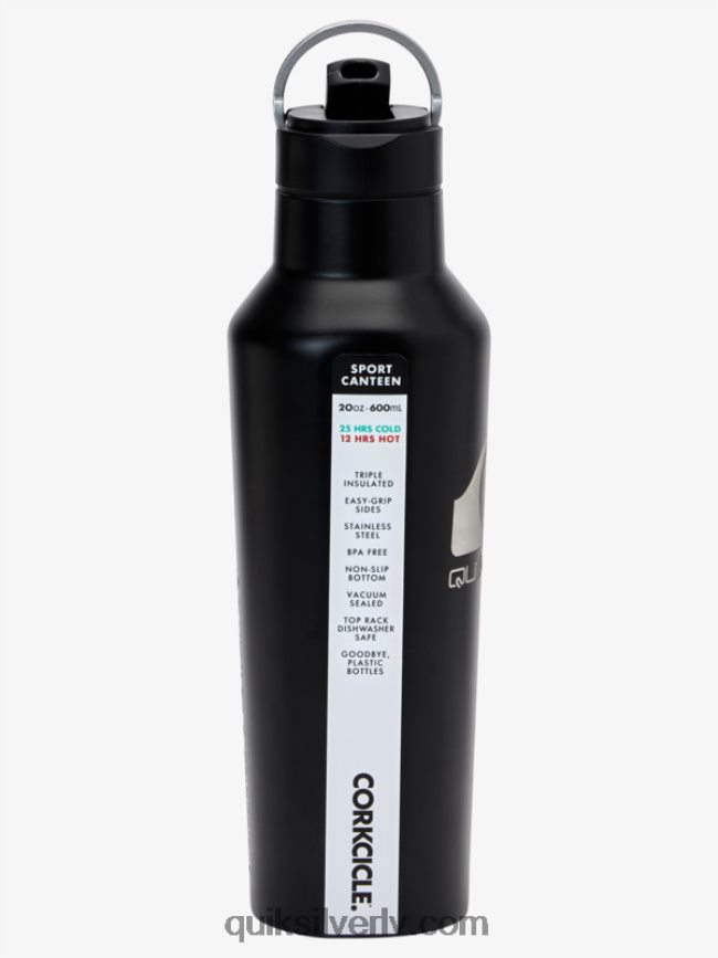 vīriešiem Quiksilver x Corkcicle ūdens pudele melns 88064R1181