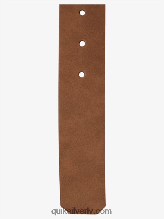 vīriešiem Quiksilver galvenās ielas mākslīgās ādas josta šokolāde 88064R1096