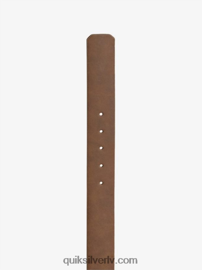 vīriešiem Quiksilver galvenās ielas mākslīgās ādas josta šokolāde 88064R1096