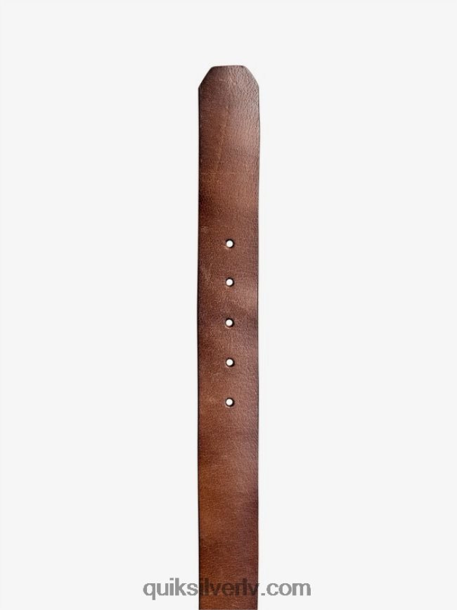 vīriešiem Quiksilver ikdienas ādas josta šokolāde 88064R1054