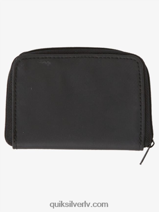 vīriešiem Quiksilver drošības tīkla maciņš ar rāvējslēdzēju melns 88064R1234