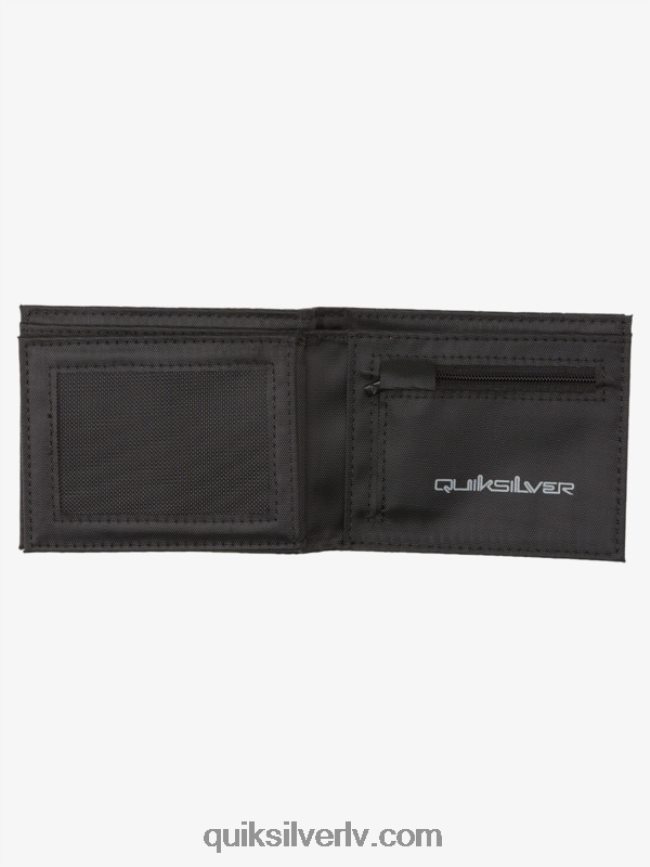 vīriešiem Quiksilver svaiguma trīskāršu maku asfalts 88064R726