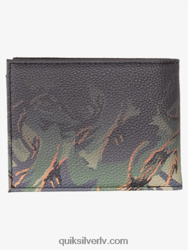 vīriešiem Quiksilver svaiguma trīskāršu maku camo - plage 88064R727