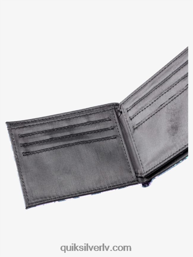 vīriešiem Quiksilver svaiguma trīskāršu maku pusnakts flote 88064R729