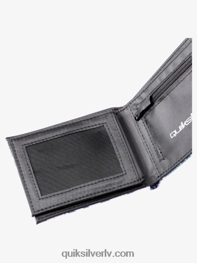 vīriešiem Quiksilver svaiguma trīskāršu maku pusnakts flote 88064R729