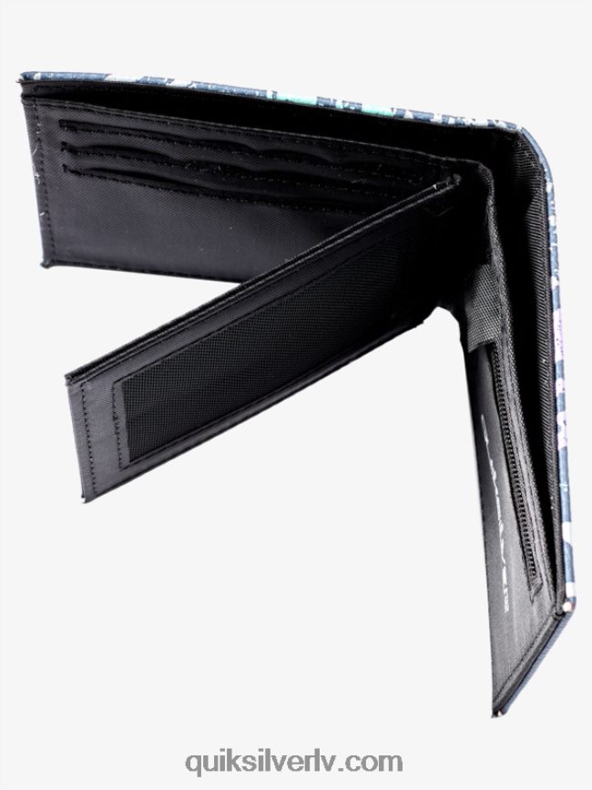 vīriešiem Quiksilver svaiguma trīskāršu maku pusnakts flote 88064R729