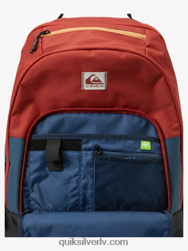 vīriešiem Quiksilver 1969. gada īpašā 28 l mugursoma sarkanais okers 88064R710