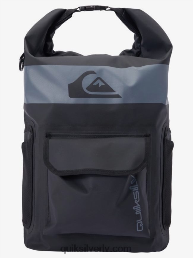 vīriešiem Quiksilver jūras atlicinātā 20l vidēja sērfošanas mugursoma melns 88064R859