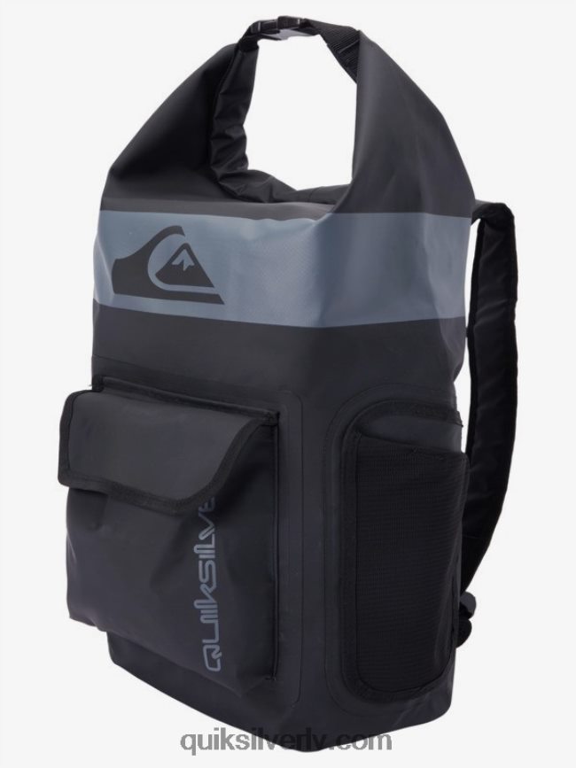 vīriešiem Quiksilver jūras atlicinātā 20l vidēja sērfošanas mugursoma melns 88064R859