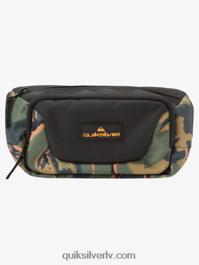 vīriešiem Quiksilver jungler 1,5l fanny pack camo - plage 88064R734